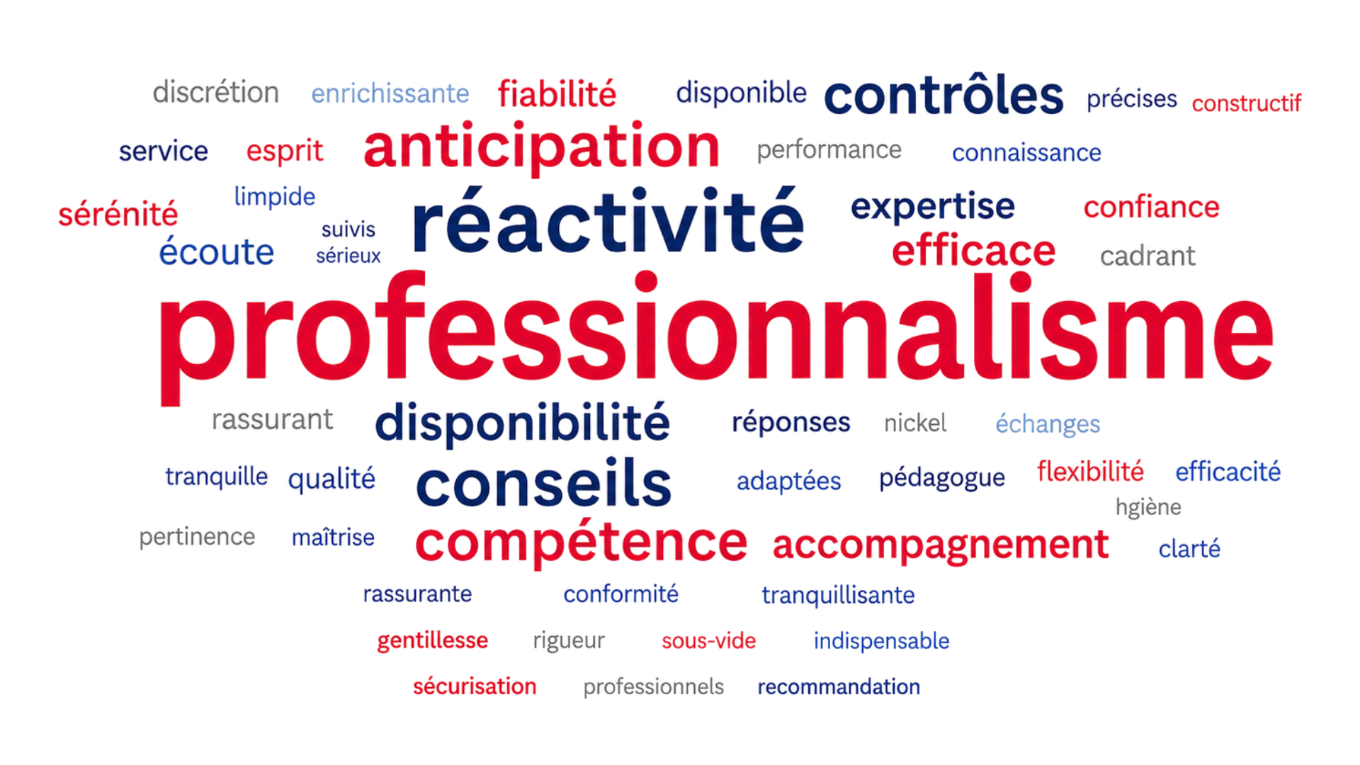 les mots pour décrire nos accompagnements